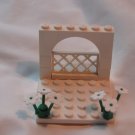 Lego WEDDING ARCH for Bride & Groom cake topper minifig