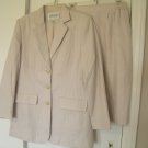 Executive Collection Ladies Skirt Suit Size 8