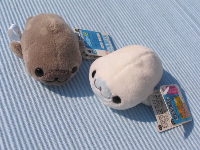 San-x Mamegoma plush magnet