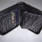 $125 REBECCA MINKOFF Small Zip Wallet -in Silver Blackwash NWT