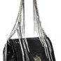 $540 CC Skye Bridgette Bag in Black Lizard-Print Leather NWOT -Fergie