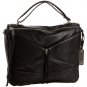 $545  Botkier HAVEN Satchel in Black Lambskin NWT