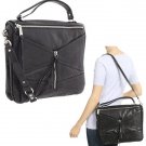 $545  Botkier HAVEN Satchel in Black Lambskin NWT