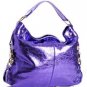 $545 REBECCA MINKOFF Mini NIKKI Hobo Bag in Metallic Purple NWOT