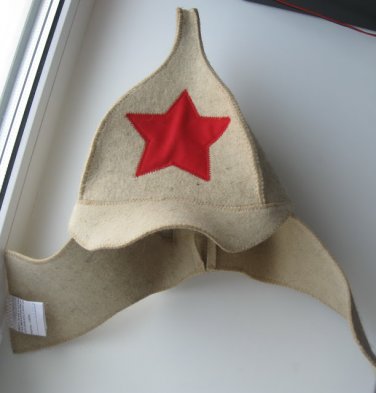 Wool HAT SAUNA BANYA Budyonovka USHANKA Bath Steam CAP NEW budionovka budenovka