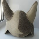 Wool HAT for SAUNA BANYA "Viking" Bath Steam 100% sheep bathhouse steam FELT CAP