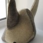 Wool HAT for SAUNA BANYA "Viking" Bath Steam 100% sheep bathhouse steam FELT CAP
