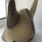 Wool HAT for SAUNA BANYA "Viking" Bath Steam 100% sheep bathhouse steam FELT CAP