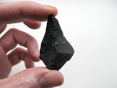 Rough Shungite Stone / Healing Crystal Karma Emotional Reiki Karelia / #69 15.2gr/ Shungit, Schungit