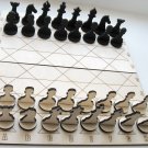 Wood Chess Set / Checker Board / handcrafted Wood Chess Set / Checker Board / handcrafted