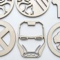 Wood logo The Avengers Arc Reactor Hawkeye Black Widow S.H.I.E.L.D Hyrda Punisher Loki Daredevil