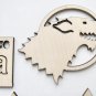 TV Show Wood logo Doctor Who Sherlock Holmes Breaking Bad House Stark House Stargate Star Trek