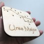 Ursa Major, also Great Bear is a constellation in the northern sky wood Artwork Celestial Gift Decor
