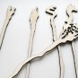 Lot of 5pcs Magic Wand Wood Craft Shape/ custom wand / cosplay wand / wizard wand / Fairy Wand