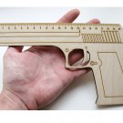 ruler "gun" / personalized gift for dad fathers him boyfriend husband men brithday straightedge