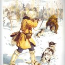 Big Game Hunting in the USSR. Soviet poster, propaganda, union 1931 , art Big Game Hunting in the USSR. Soviet poster, propaganda, union 1931 , art