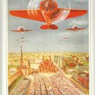 Sovet Political Poster. Long live the mighty aviation of the Country of Socialism. poster #03