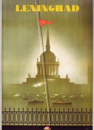 Welcome to the USSR. Soviet Travel Poster. Leningrad. propaganda, union 1935 Moscow, communist