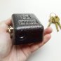 Large Shackleless Lock, Hockey Puck Style Padlock Round NEW Hidden Shackle