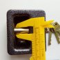 Large Shackleless Lock, Hockey Puck Style Padlock Round NEW Hidden Shackle