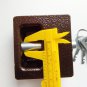 Large Padlock HIGH SECURITY NO SHACKLE ROUND Shackleless Lock, Hockey Puck NEW