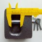 Large Padlock HIGH SECURITY NO SHACKLE ROUND Shackleless Lock, Hockey Puck NEW