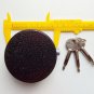 Shackleless Lock, Hockey Puck Large Padlock Round NEW gates, vending units, vans
