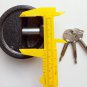 Shackleless Lock, Hockey Puck Large Padlock Round NEW gates, vending units, vans