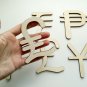 Wood Currency Symbols EU Euro US Dollar UK Pound China Yuan Bitcoin Japan Yen Italia Lira