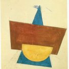 Russian Avant-Garde Art / Nadezhda Udaltsova COMPOSITION # 26 Excecuted in 1916