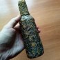 Decorative bottle, Decoupage. Handmade. Decorated Flowers. Mediterranean kitchen decor. Floral. Home