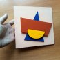 Suprematist wall sculpture Geometric Modern Abstract Decor Minimalist Art Decor/Abstract/Suprematism