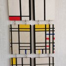 Wall Hanging | Geometric Art | Plywood | Mondrian Decor | Colourful Wall Hanger | Abstract