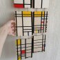 Wall Hanging | Geometric Art | Plywood | Mondrian Decor | Colourful Wall Hanger | Abstract