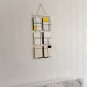 Wall hanging - Colourful Geometric Plywood - Wall Art multi - Geometric Art - Mondrian Wall Hanger