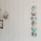 Colourful Geometric Plywood - Scandi Hygge Boho - Wall Art Wall Hanging Decor - Abstract- Room Colourful Geometric Plywood - Scandi Hygge Boho - Wall Art Wall Hanging Decor - Abstract- Room