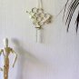 honeycomb-hanging propagation station-Wall-bee-Bud Vase-Plant-flower-hexagon-art