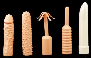 4 Sleeve Stimulator Kit with Massager Vibrator NEW