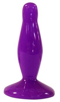 Little Flirt Silicone Butt Plug - Purple