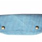 TonTubTim Pencil/ makeup brush case: Pin Striped Blue