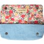 TonTubTim Pencil/ makeup brush case: Pin Striped Blue