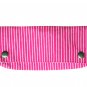 TonTubTim Pencil/ makeup brush case: Pin Striped Pink