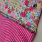 TonTubTim Pencil/ makeup brush case: Pin Striped Pink