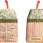 TonTubTim Home Sweet Home Key Holder / Key Fob (size s): Pin Stripe Orange