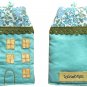 TonTubTim Home Sweet Home Key Holder / Key Fob (size L): Green