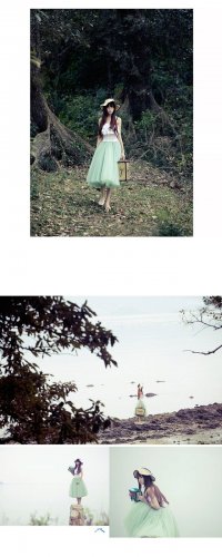 LUXURY BALLET TUTU DANCE FANCY SKIRT green