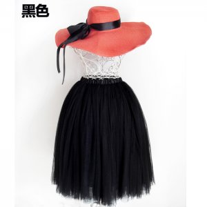 LUXURY BALLET TUTU DANCE FANCY SKIRT black