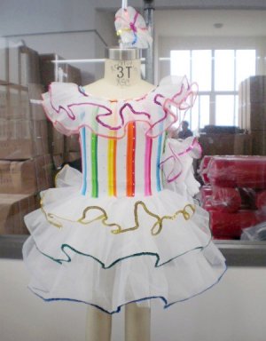 Girl BALLET TUTU DANCE DRESS PARTY DRESS style49
