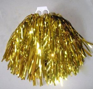 cheerleading pom pom custom color 1 pair 10"