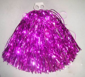 cheerleading pom pom custom color 1 pair 10"